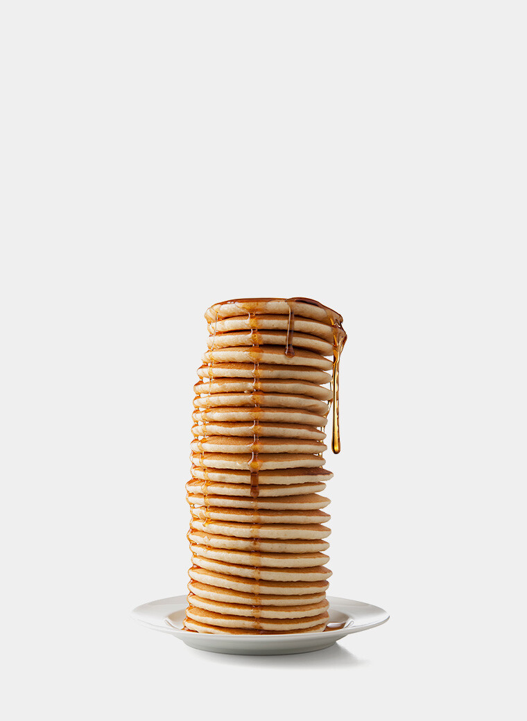 Stack pancakes